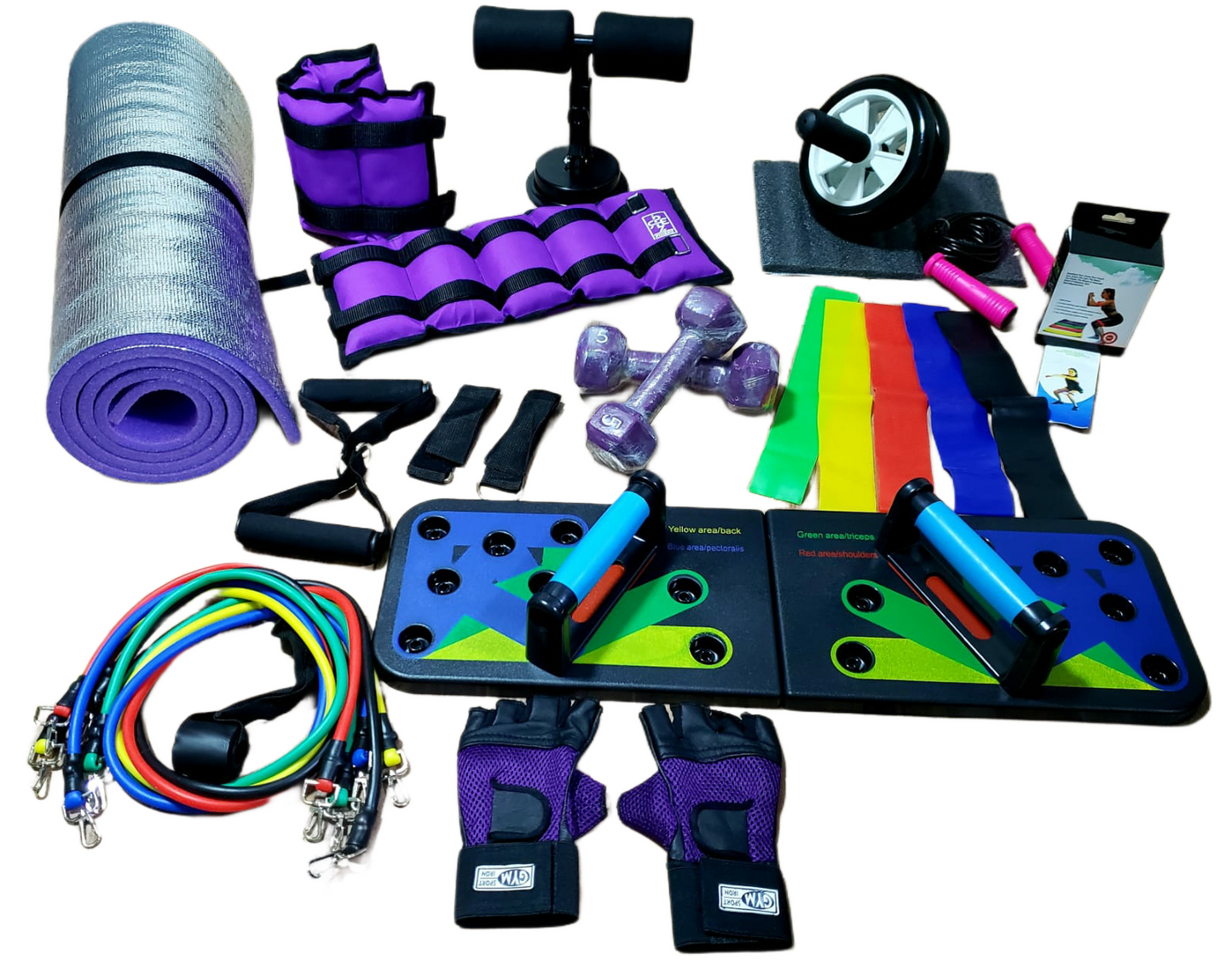 Super mega kit ejercicio en casa