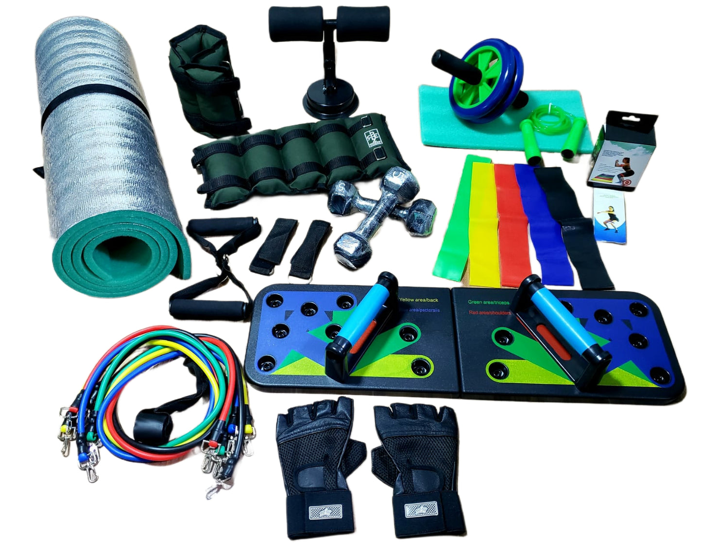 Super mega kit ejercicio en casa