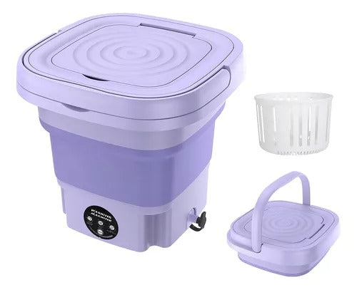 Mini Lavadora Portatil Plegable