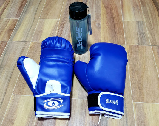 Guantes de boxeo + termo