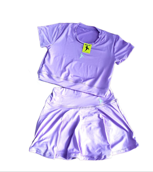 Conjunto deportivo falda short