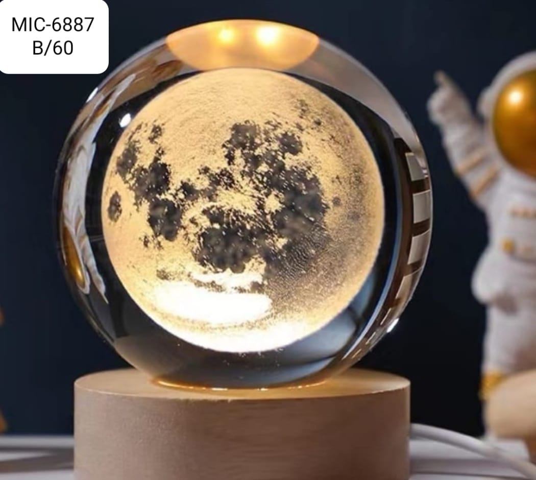 Lampara Esfera Galáctica 3D 🧡