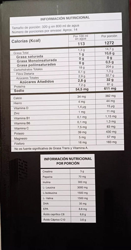 PROTEINA TNT MASS GAINER 10 LBS