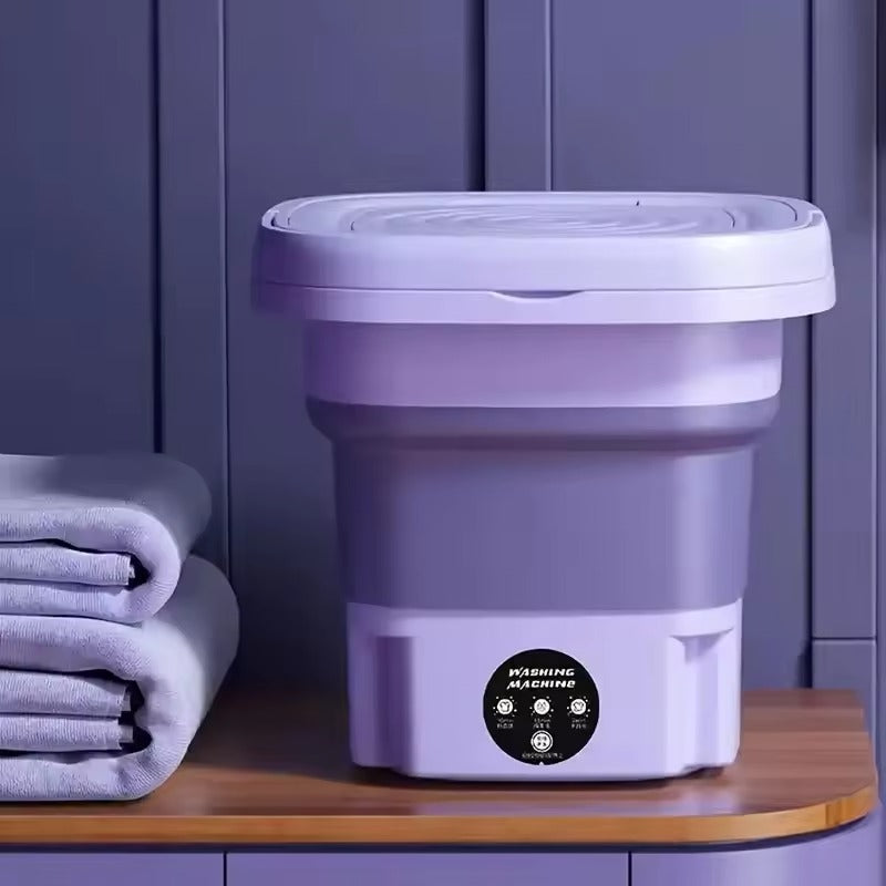 Mini Lavadora Portatil Plegable