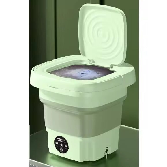 Mini Lavadora Portatil Plegable