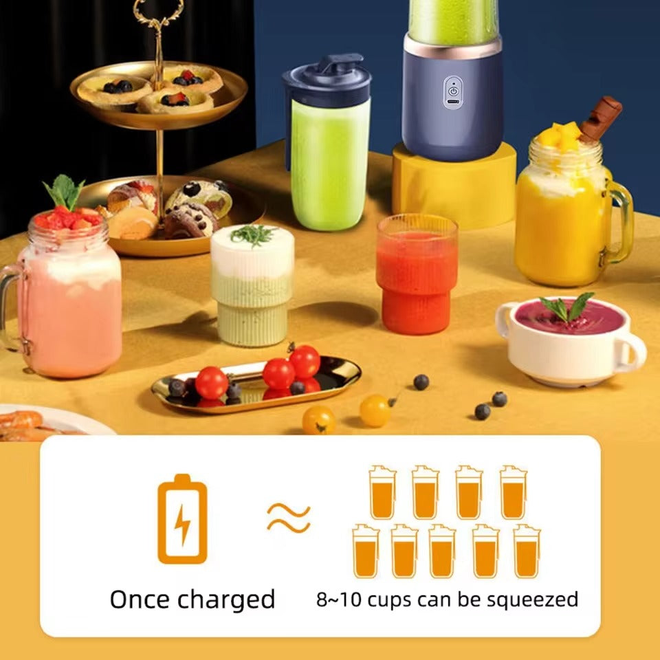 Tu Compañera Ideal para el Gym: Licuadora Portátil Recargable 💪🍹