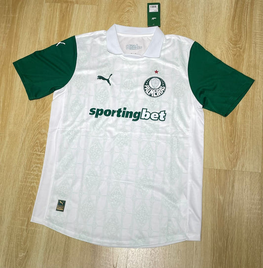 Camiseta Palmeiras Blanca – Versión Visitante 2024/25