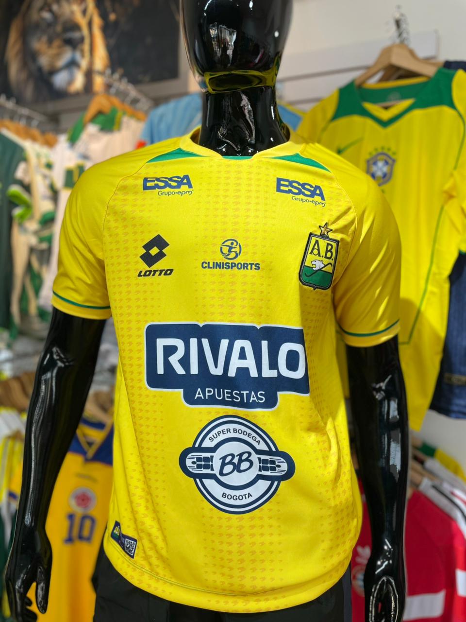 🐆 Camiseta Oficial Atlético Bucaramanga “Rivalo 2024/2025” – Lotto 💛💚