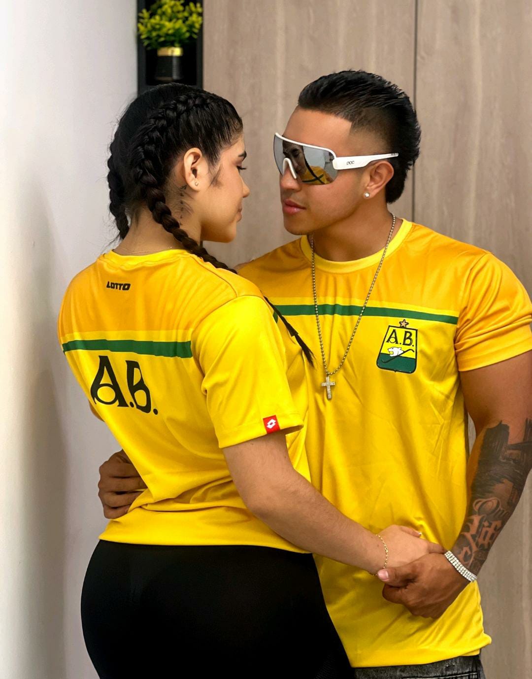 💛 Camiseta Clásica Atlético Bucaramanga – Lotto Oficial 🐆 1.1