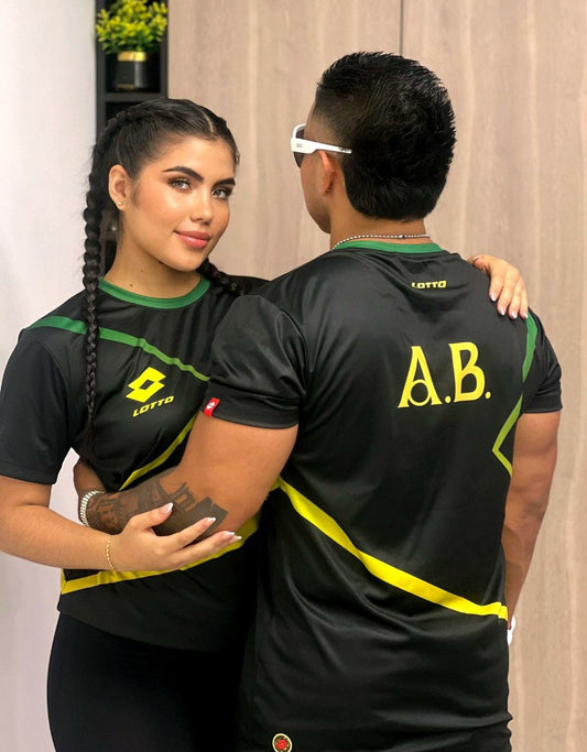 Camiseta Negra Atlético Bucaramanga – Lotto Edición 1.1