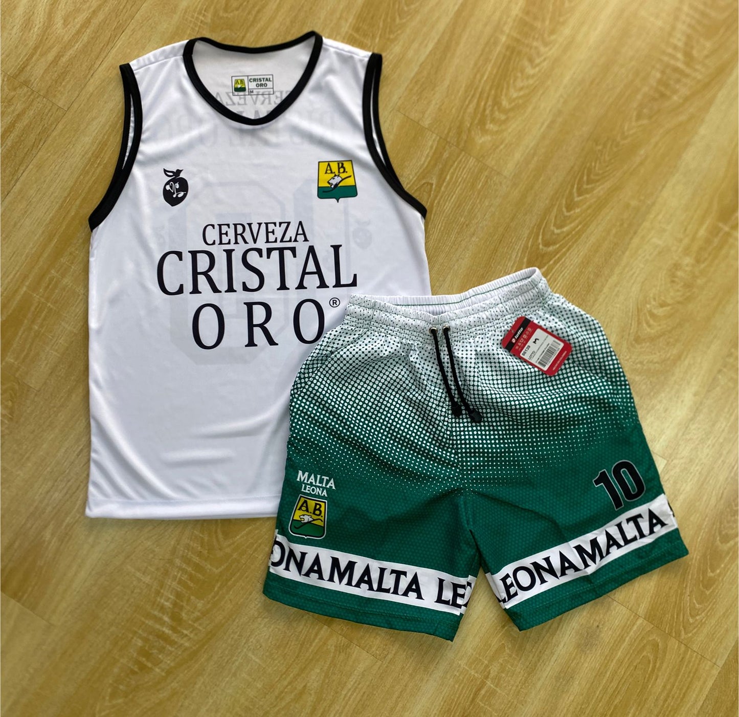 Conjunto Deportivo Bucaramanga “Cristal Oro” – Edición Limitada 🐆