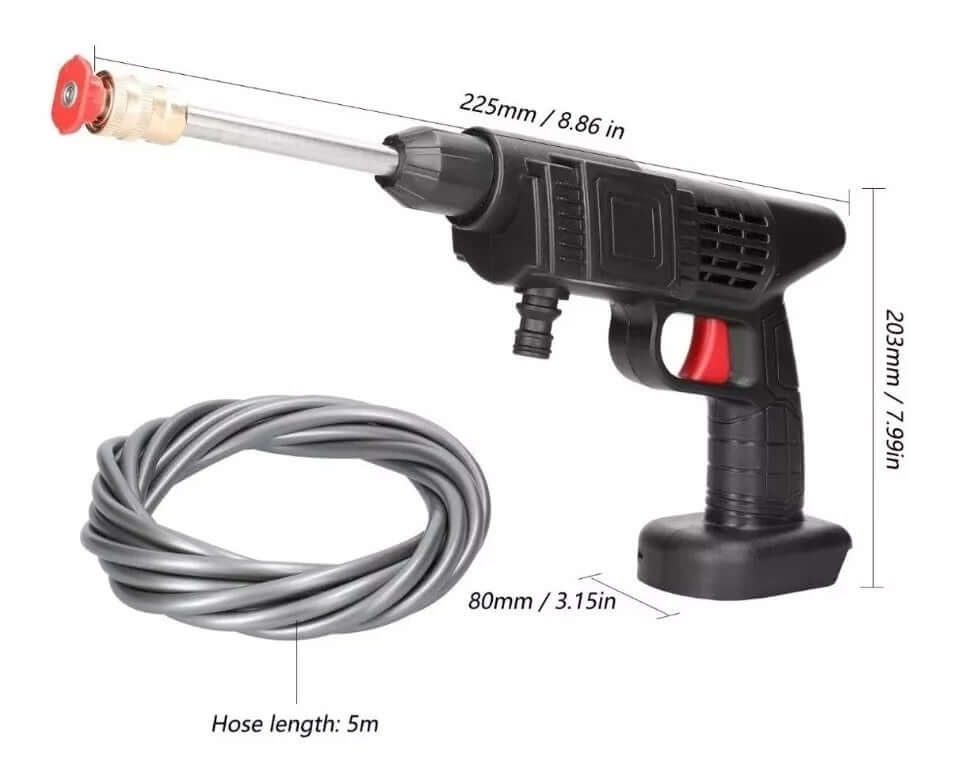 🔥 Hidrolavadora Inalámbrica 48V con 2 Baterías – ¡Potencia y Versatilidad en tus Manos! 🚗💦