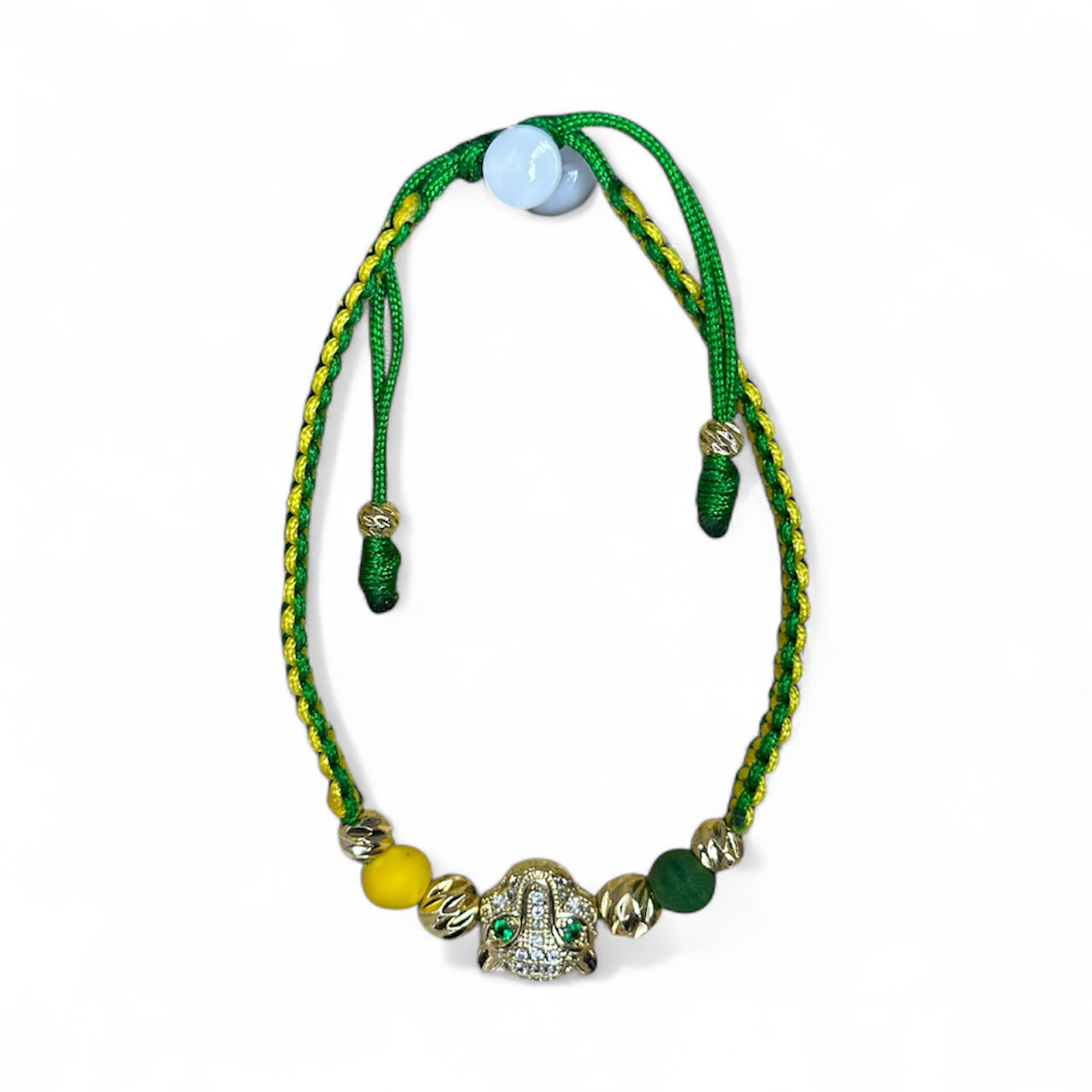 Combo 3 Manillas “Leopardo” – Edición Atlético Bucaramanga (Rodio & Acero)