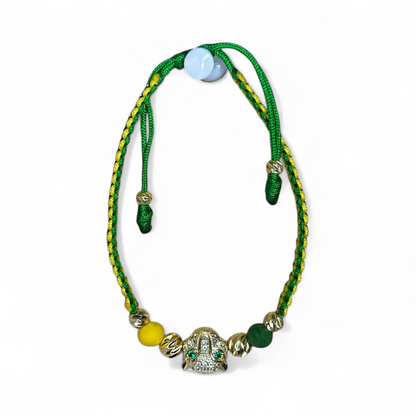 Combo 3 Manillas “Leopardo” – Edición Atlético Bucaramanga (Rodio & Acero)