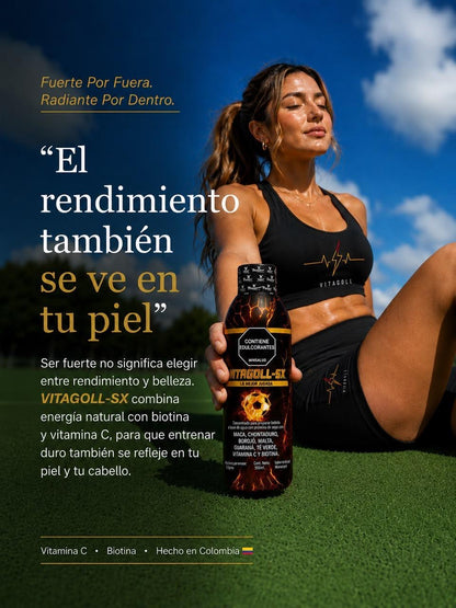 VITAGOLL-SX 550 ml Suplemento concentrado sabor maracuyá