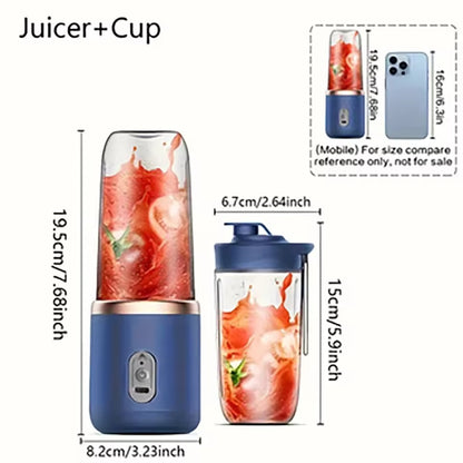 Tu Compañera Ideal para el Gym: Licuadora Portátil Recargable 💪🍹