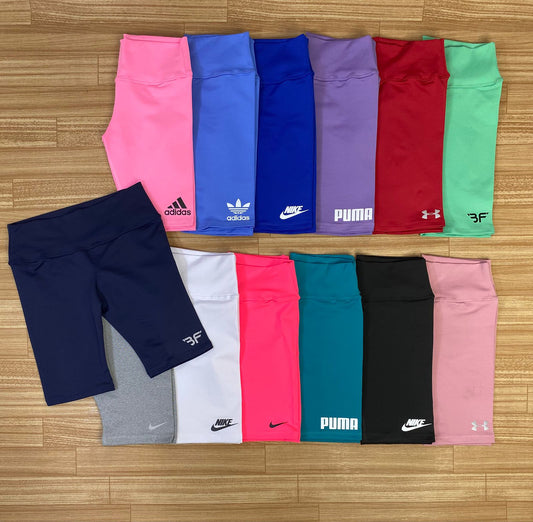 Short ciclista en licra gruesa deportiva para mujer – Comodidad y estilo