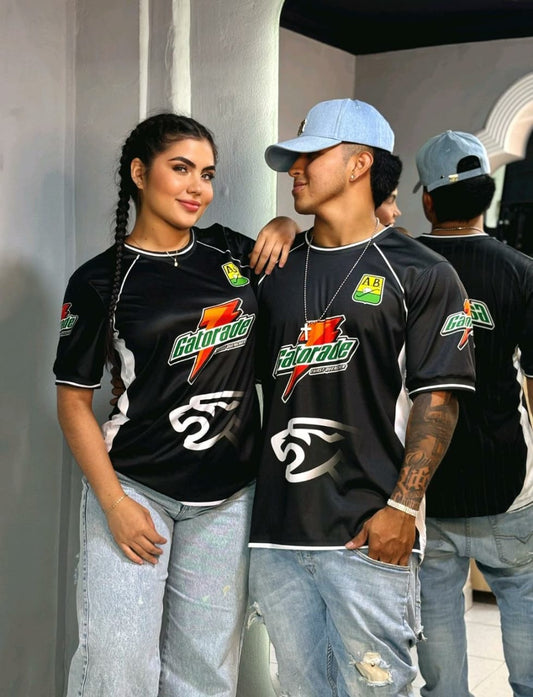 ⚡ Camiseta Negra Atlético Bucaramanga “Gatorade Edition” – Lotto  💛💚