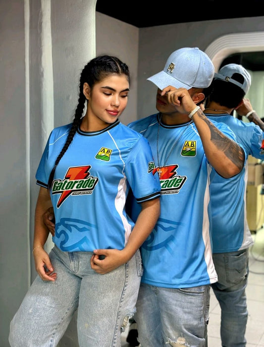 ⚡ Camiseta Celeste Atlético Bucaramanga “Gatorade Edition” – Lotto 💛💚
