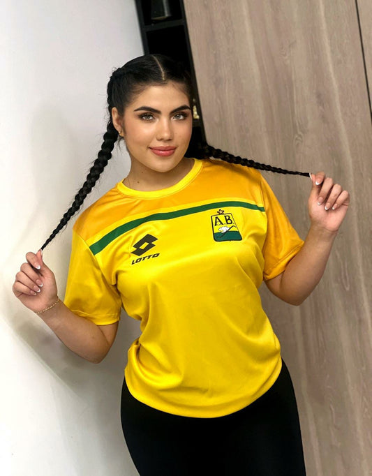 💛 Camiseta Clásica Atlético Bucaramanga – Lotto Oficial 🐆 1.1