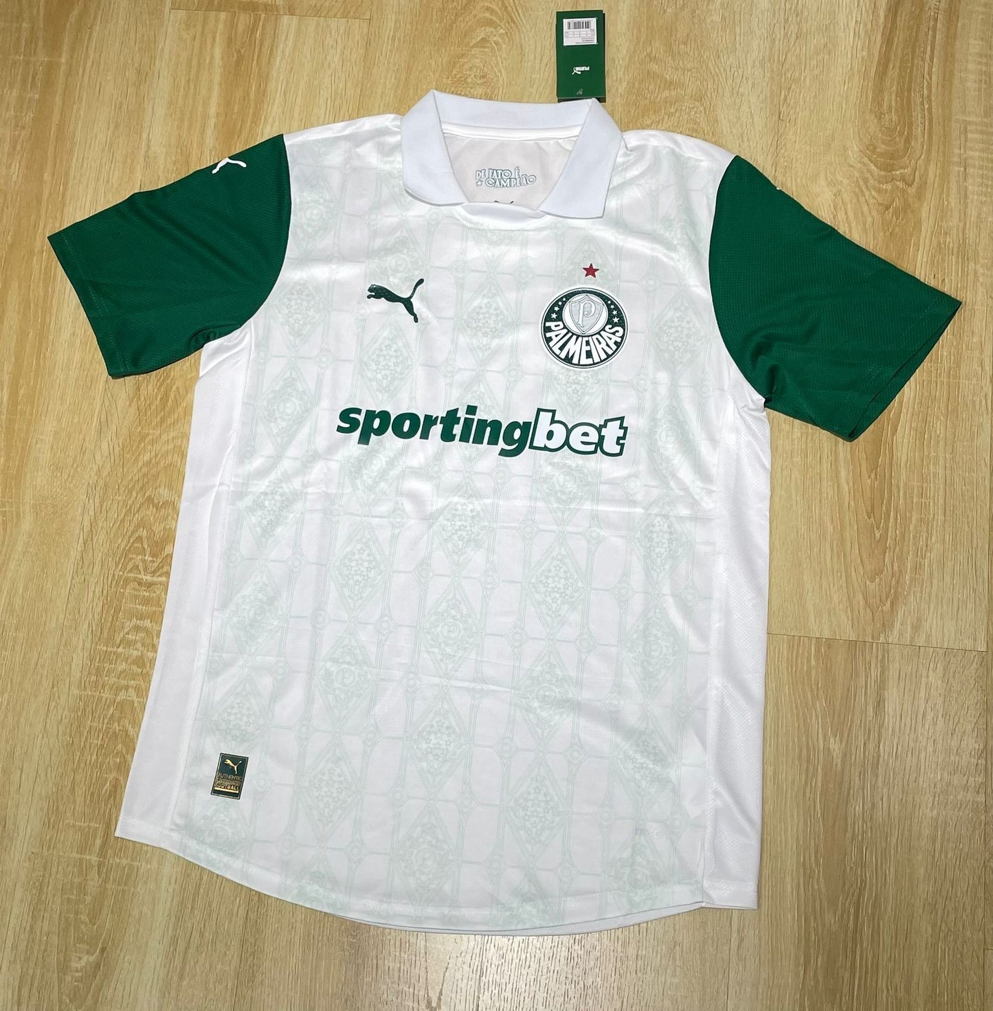 Camiseta Palmeiras Blanca – Versión Visitante 2024/25