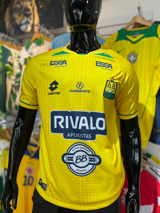 🐆 Camiseta Oficial Atlético Bucaramanga “Rivalo 2024/2025” – Lotto 💛💚