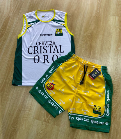 Conjunto Deportivo Bucaramanga “Cristal Oro” – Edición Limitada 🐆