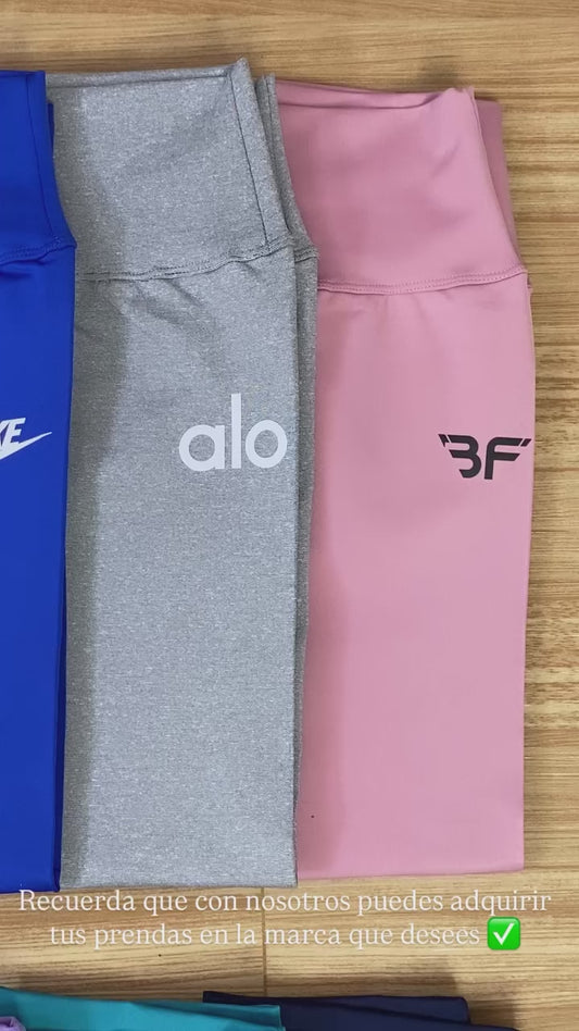 Short en Licra gruesa deportivo para mujer – Colores y marcas variadas